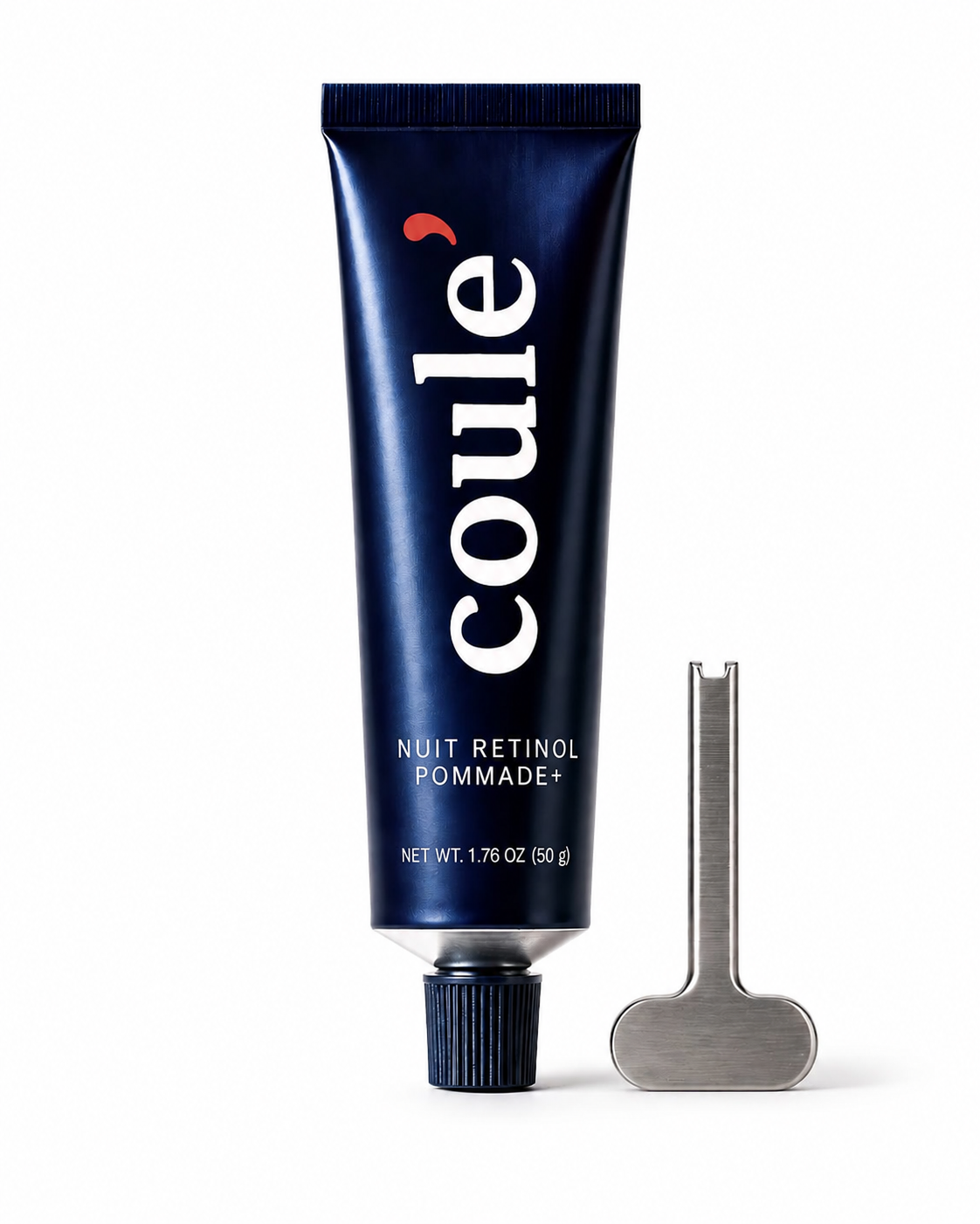French Pharmacy 50g Dual Active Retinoid Facial Night Cream Pommade for Sensitive Skin with Metal Tube Turner by Coule'