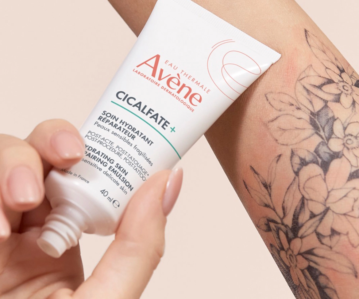 Avène Cicalfate+ Skin Repair Emulsion - 40ml Post-Procedure Body Moisturizer, Lightweight, Soothing, Non-Greasy Hydrator for Sensitive Skin